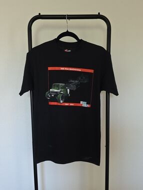 LA Auto Show 100 Year Anniversary. Men's Black T-Shirt. Size S.